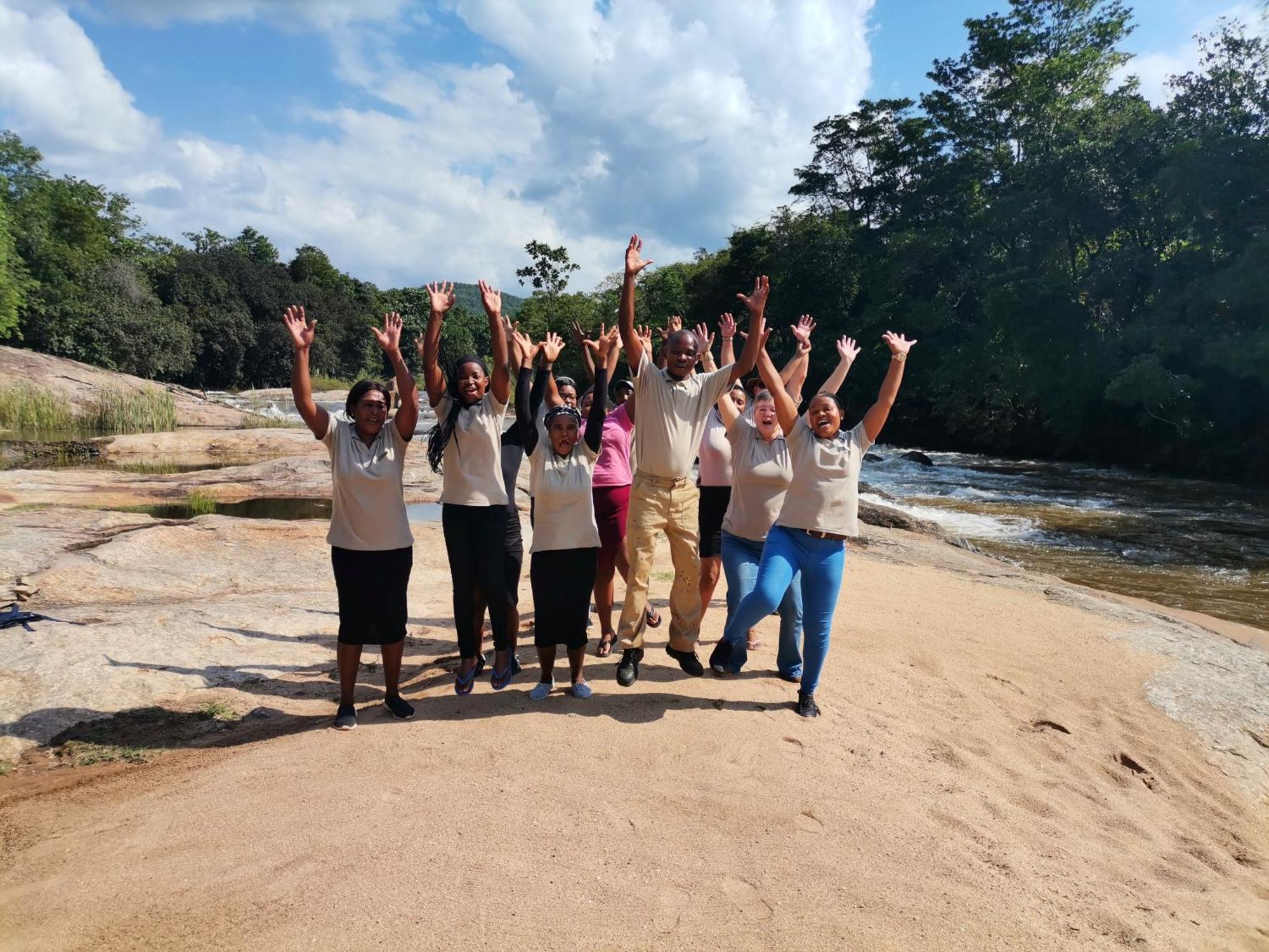 Lions Rock Rapids - Luxury Tented Camp Hazyview Buitenkant foto